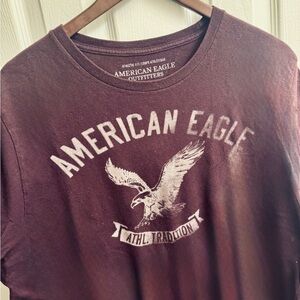 Vintage American Eagle Logo T-Shirt- XL/Athletic Fit, XL